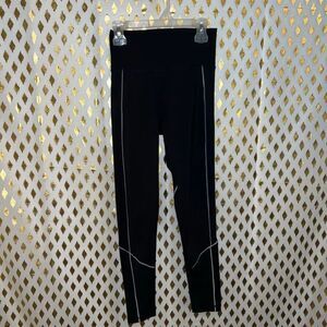 Adidas primegreen leggings athletic compression black reflective pants size S